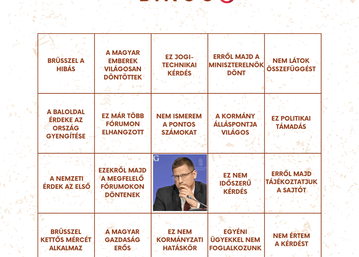 Bingo a holnapi kormányinfohoz