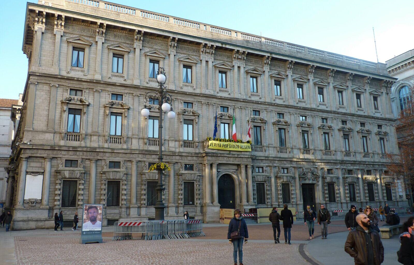 Marino Palace, Milan Town Hall, Italy. OC.