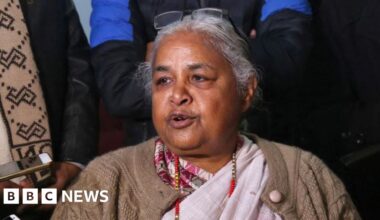 Nepal gets first female PM after deadly unrest