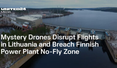 Mystery Drones Disrupt Flights in Lithuania and Breach Finnish Power Plant No-Fly Zone — UNITED24 Media