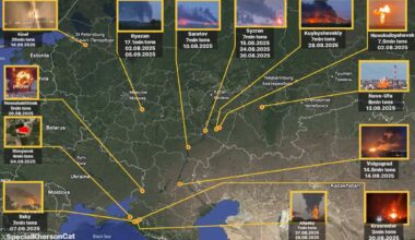 Ukrainian sanctions for the Russian oil industry in action: since August 2, 2025, 13 Russian oil refineries were attacked, some of them more than once