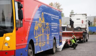 Retired library bus Katarina Jee leaves Estonia for new chapter in Kharkiv | News