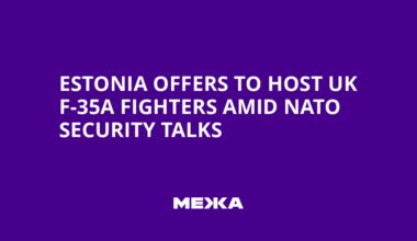 Estonia Offers to Host UK F-35A Fighters Amid NATO Security Talks | Ukraine news