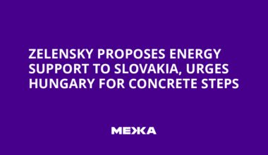 Zelensky Proposes Energy Support to Slovakia, Urges Hungary for Concrete Steps | Ukraine news