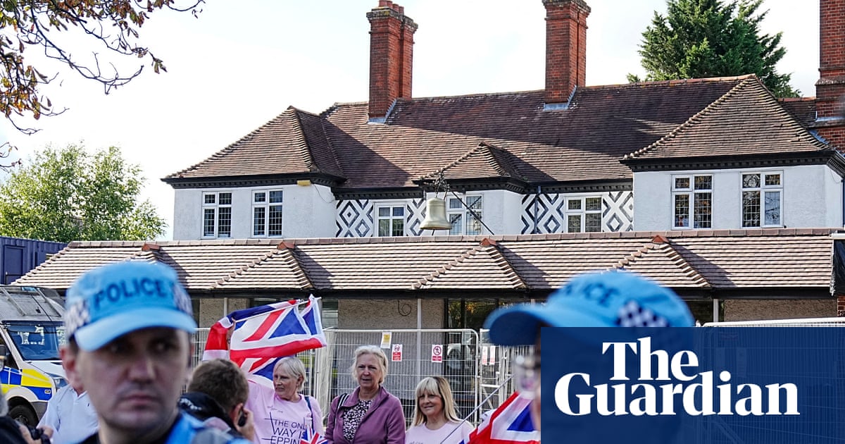 Council leader calls for protests to end at Essex asylum hotel | Immigration and asylum
