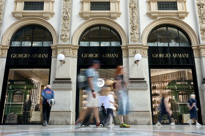 Armani attracts buyer interest with beauty and eyewear power