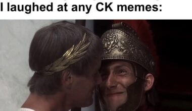 He has a wife you know!