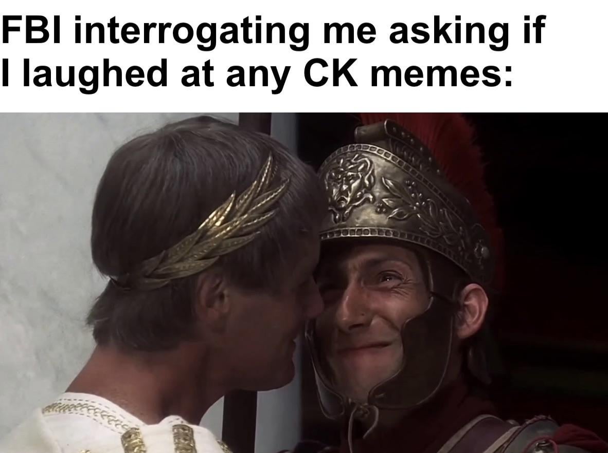 He has a wife you know!