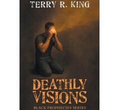 The Horror Book Deathly Visions by Terry R. King Was Exhibited at the Book Fest at Printers Row