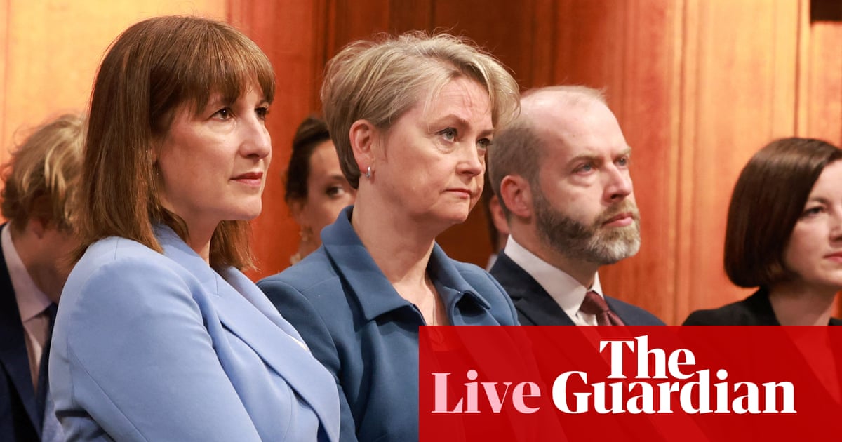 Cooper rejects claims Reeves has been sidelined on economic policy by No 10 mini-reshuffle – UK politics live | Politics