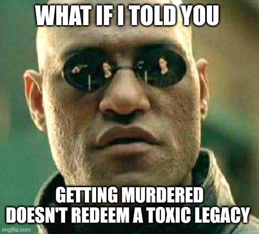 Here's a meme. Could be about anybody...