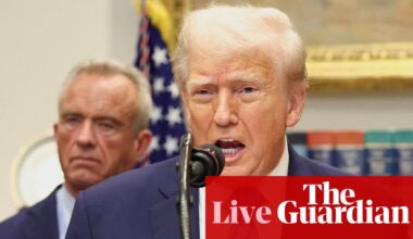 Medical and autism experts decry Trump’s Tylenol claims – US politics live | US news
