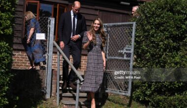 Catherine and William visit the National Federation of Women’s Institute (WI) to commemorate the three-year anniversary of the death of Queen Elizabeth II