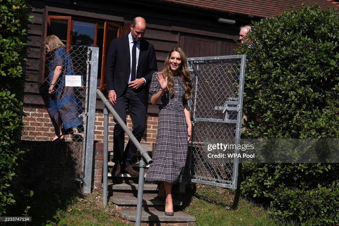 Catherine and William visit the National Federation of Women’s Institute (WI) to commemorate the three-year anniversary of the death of Queen Elizabeth II