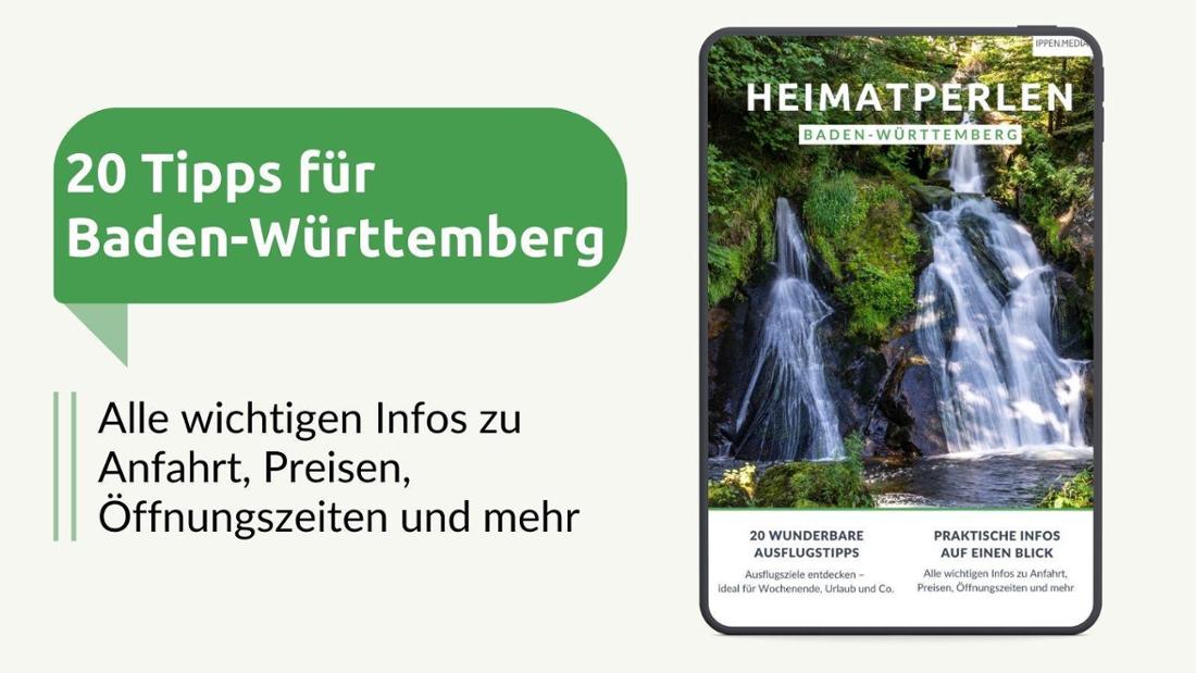 Die Titelseite des PDFs Heimatperlen Baden-Württemberg.