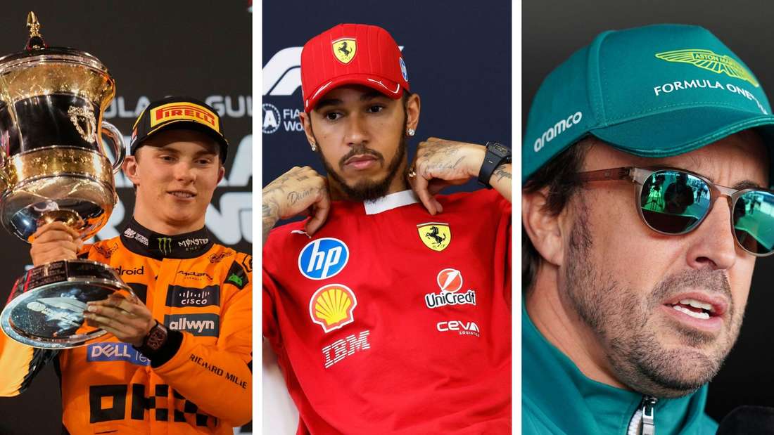 Oscar Pioastri, Lewis Hamilton und Fernando Alonso