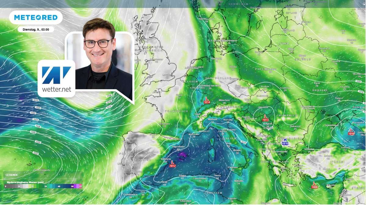 Wetterphänomen stürzt Deutschland ins Regen-Chaos