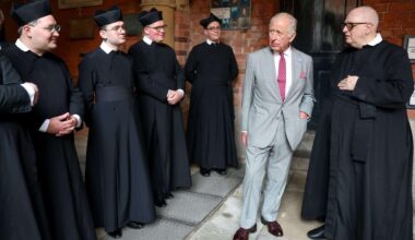 King Charles III visits St. John Henry Newman's Oratory