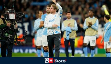 Antonio Conte justifie son choix de sortir Kevin de Bruyne en première période : "Je n'avais que cette solution, tactiquement"