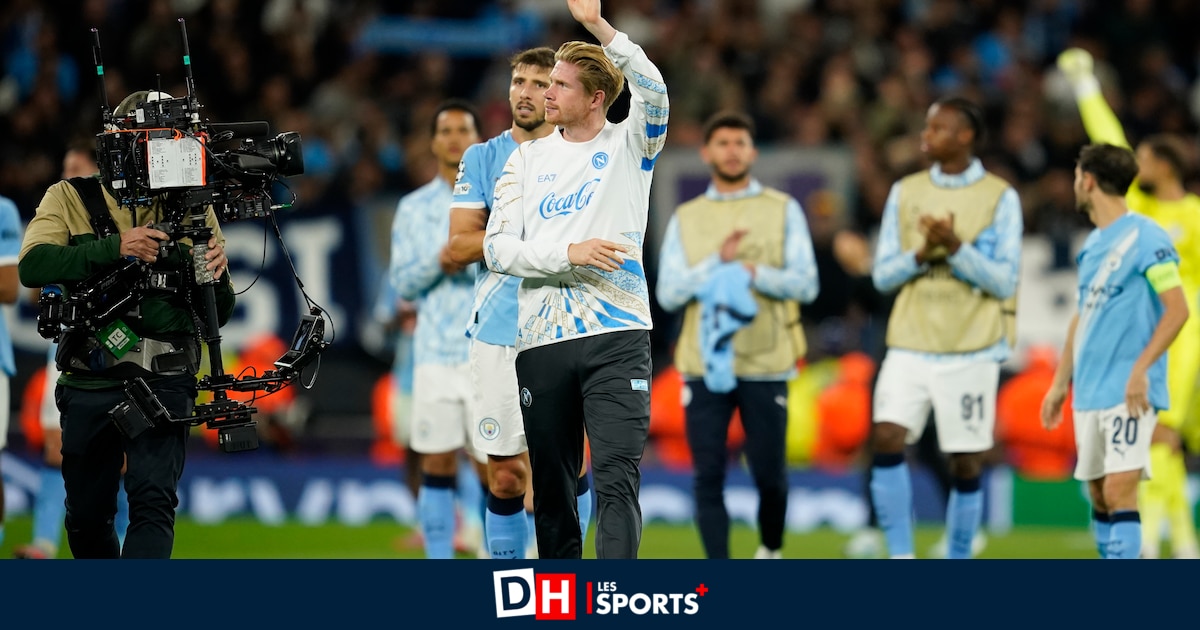 Antonio Conte justifie son choix de sortir Kevin de Bruyne en première période : "Je n'avais que cette solution, tactiquement"