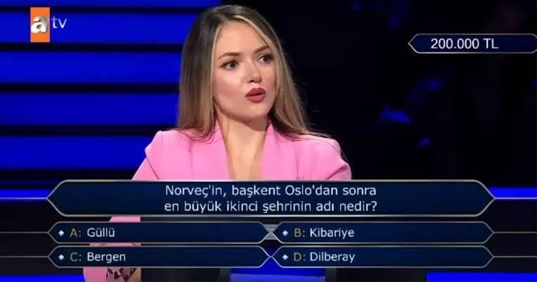 Who wants to be a millionaire question. What’s the second biggest city of Norway after Oslo.