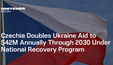 Czechia Doubles Ukraine Aid to $42M Annually Through 2030 Under National Recovery Program — UNITED24 Media