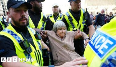 Arrests at rally against Palestine Action ban rise to 890