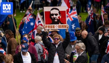 Man charged for displaying Dezi Freeman placard at Adelaide anti-immigration rally