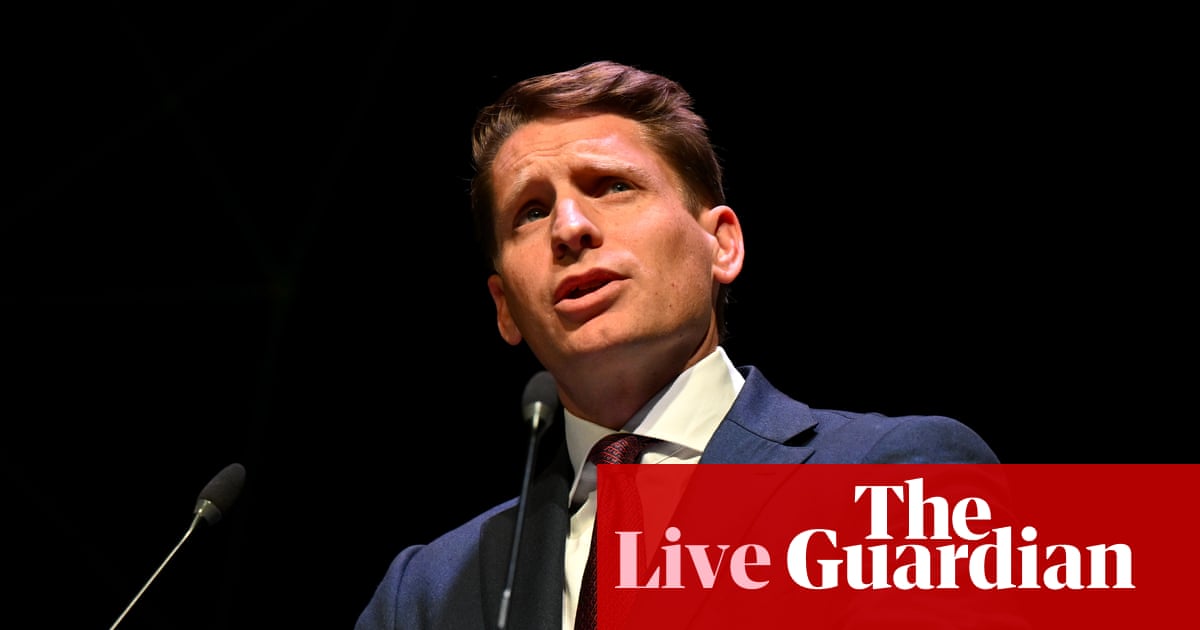 Australia news live: Hastie says he backs Ley but is ‘a little bolder’ about policy; Andrew Forrest describes ‘real pain’ about Trump’s climate denialism | Australia news