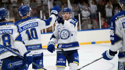 ”Det är ingen press på de nya att göra något alls”, säger Leksands slovakiske lagkapten Peter Cehlarik.