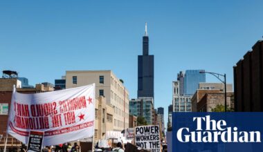 Hundreds of ‘Workers Over Billionaires’ Labor Day rallies take place across US | US news