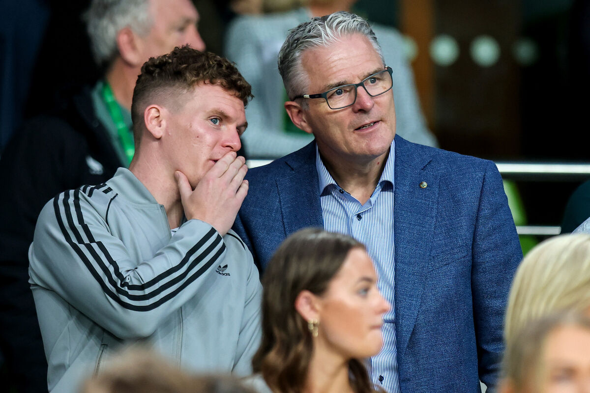 President of the GAA Jarlath Burns in attendance/ Pic: ©INPHO/Ryan Byrne