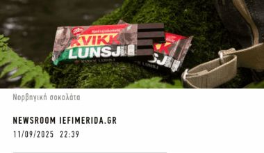 Greek article for Kvikk Lunsj