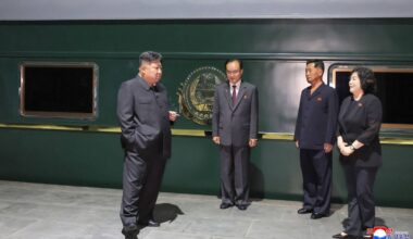 North Korea’s Kim arrives in Beijing for debut on multilateral stage