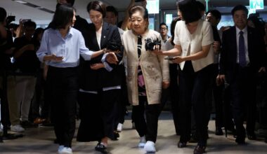 Unification Church head questioned in probe on South Korea's ex-first lady