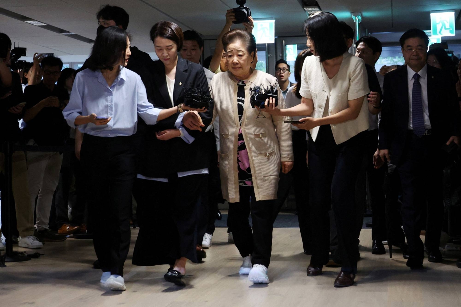 Unification Church head questioned in probe on South Korea's ex-first lady