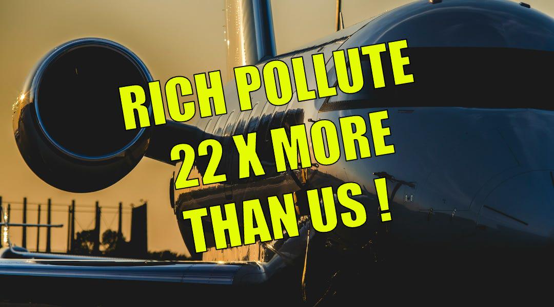 Outrage as Britain’s richest drive climate chaos while the poorest pay the price