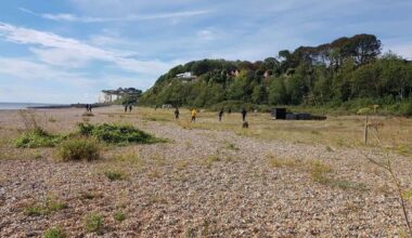 Undetected Channel migrant boat makes land at Kingsdown beach near Deal