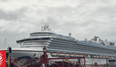 First of 80 cruise ships this season drops anchor in Auckland