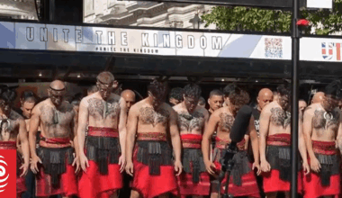 Video of Destiny Church haka at UK anti-immigration protest spreads on social media
