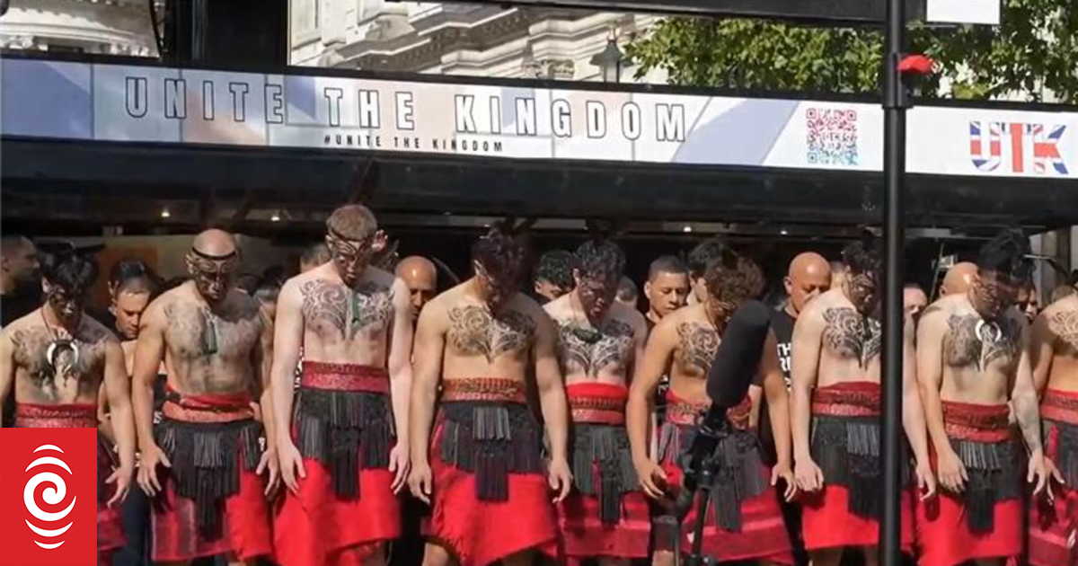 Video of Destiny Church haka at UK anti-immigration protest spreads on social media