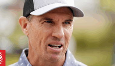 Steven Alker slips from lead at Pebble Beach