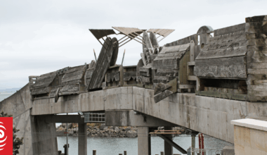 Protestors battle council over plan for Wellington City to Sea Bridge demolition