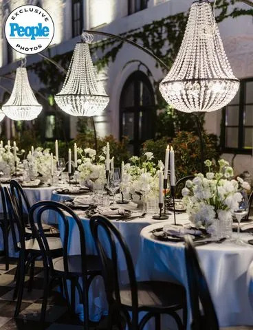 Sazu Weddings Table settings at Adam Huber and Rachel Rigler's wedding