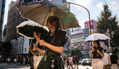 Many parts of Asia experienced above-average temperatures during a scorching month that neared record highs.