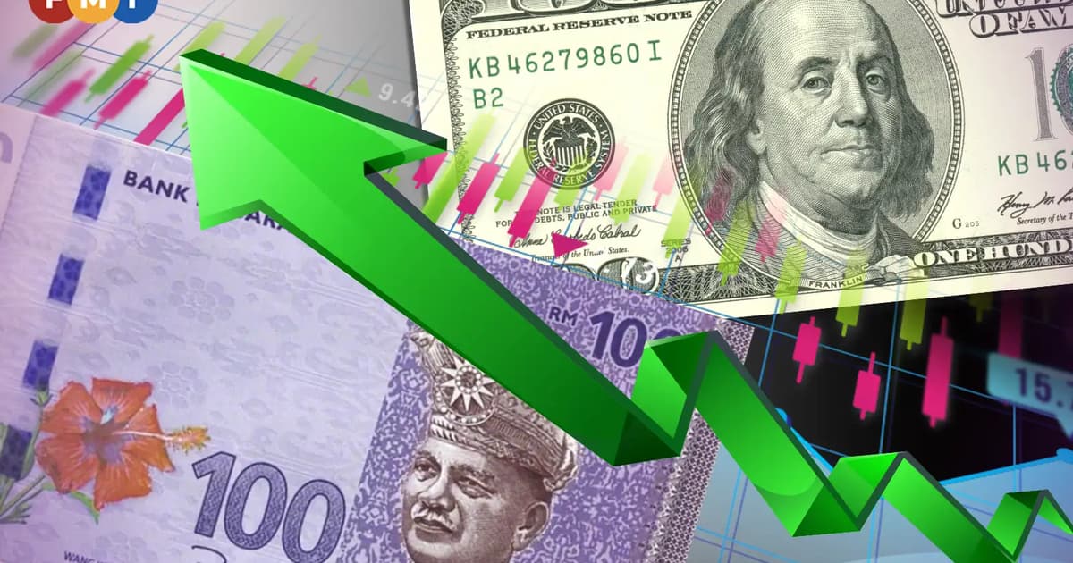 Ringgit ends higher ahead of US jobs data revision