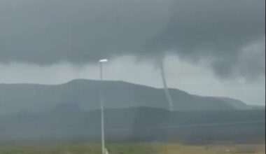 From Iceland — Tornado Spotted Off Coast Of Iceland