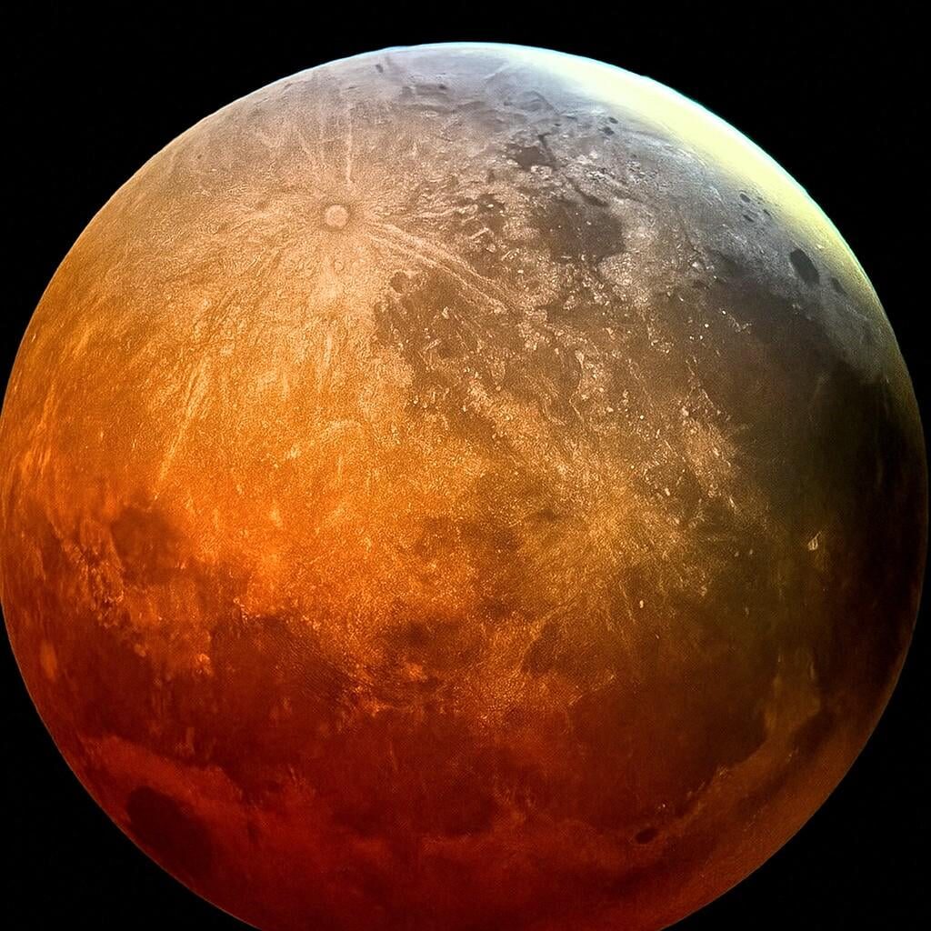 Zatmění měsíce 2025