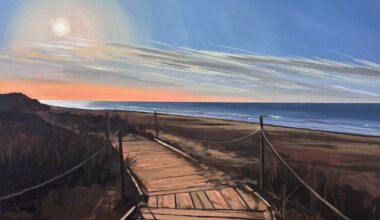 My recent paintings of North Norfolk, cant believe this is england! ❤️