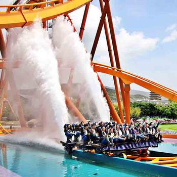 A roller coaster in Gyeongju World.